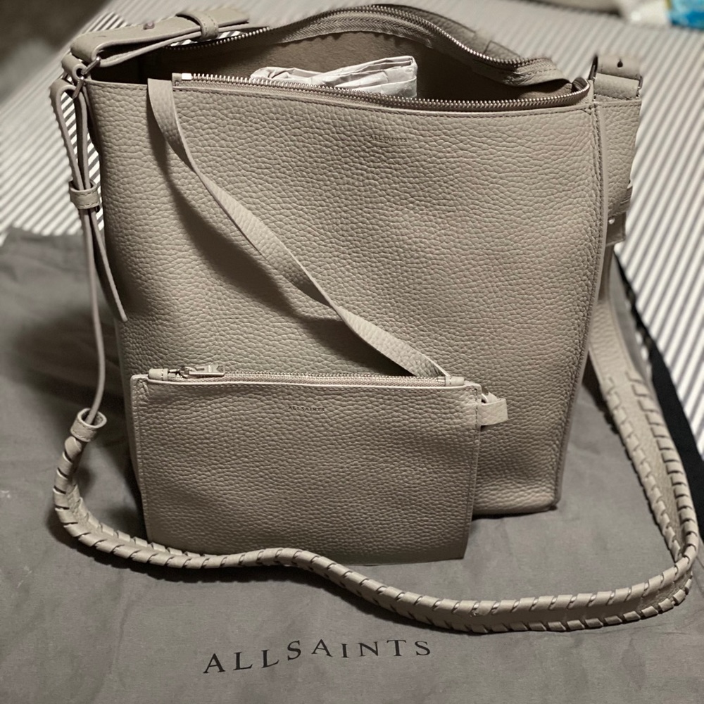 ALLSAINTS Kita Leather Shoulder bag and crossbody